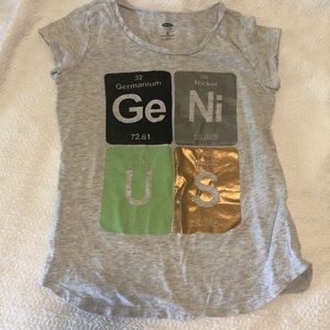 Old Navy “Genius” Girls T-shirt